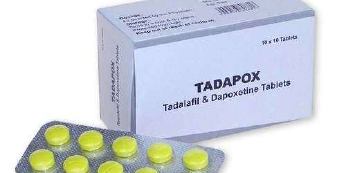 How does Tadapox tablet 80 mg work?